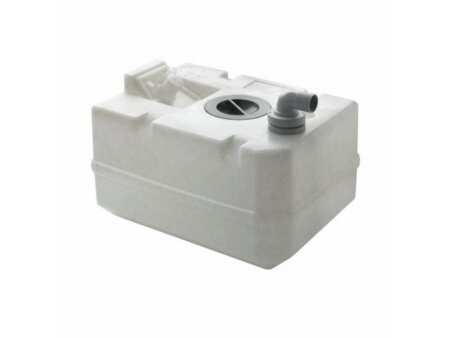 Vetus vuilwatertank met aansluitingen 80 liter