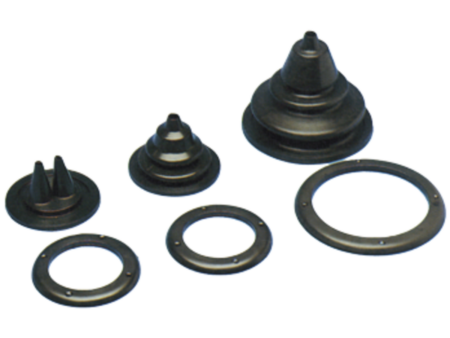 Rubberen kabeldoorvoer met tegenring 150 mm