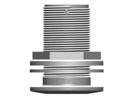 Huiddoorvoer Composiet - 1/2'' wit