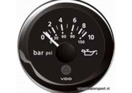 Oliedrukmeter 10 bar, zwart VDO/Veratron