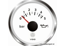 Oliedrukmeter 5 bar, wit VDO/Veratron