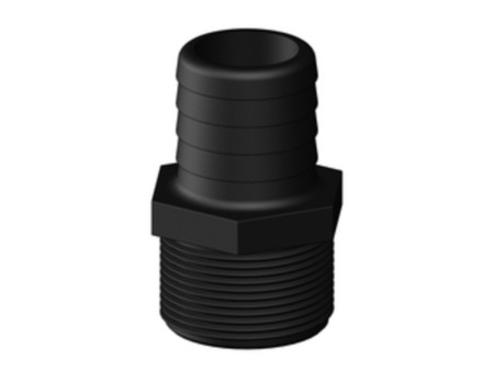 Slangtule met buitendraad Composiet - 1'' x 25 mm