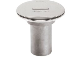 Dekdop roestvast staal voor slang ⌀ 38 mm.