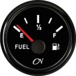Brandstofmeter zwart/zwart CN