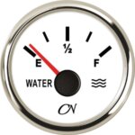 Drinkwatermeter CN wit/chroom