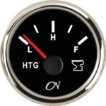 Vuilwatermeter zwart/chroom CN