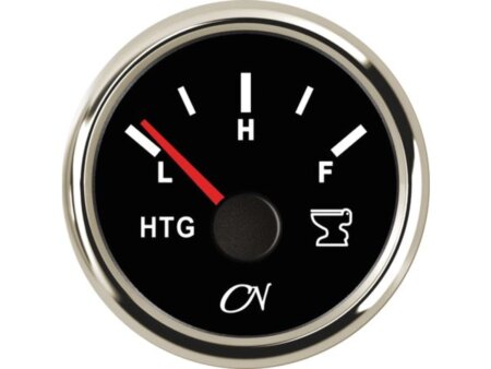 Vuilwatermeter zwart/chroom CN