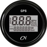 GPS snelheidsmeter CN zwart/zwart