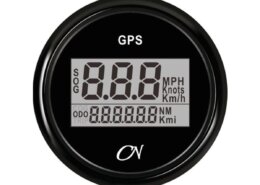 GPS snelheidsmeter CN zwart/zwart