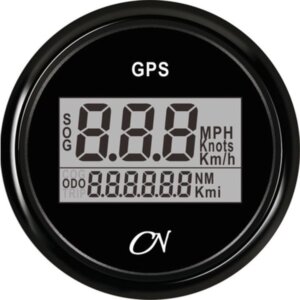 GPS snelheidsmeter CN zwart/zwart