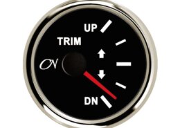 Trimmeter zwart/chroom CN