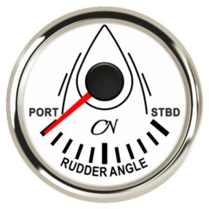 Roerstandmeter wit/chroom CN