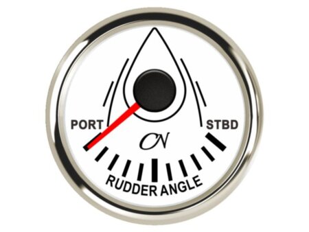 Roerstandmeter wit/chroom CN