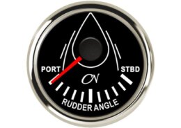 Roerstandmeter zwart/chroom CN