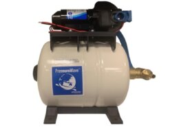Hydrofoor 8 liter 24 volt/11,4 ltr/min
