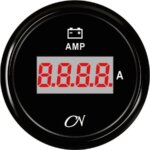Ampèremeter digitaal zwart/zwart CN