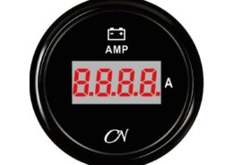 Ampèremeter digitaal zwart/zwart CN