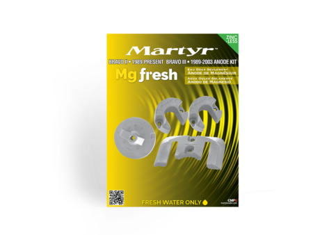 Anodepack Mercruiser Bravo 2-3 v.a. 1989 magnesium