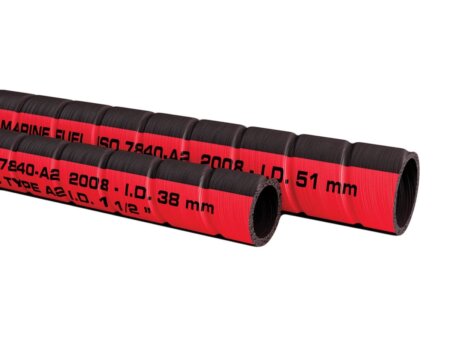 Brandstof vulslang Vetus voor benzine en diesel 38 mm