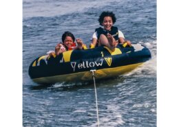 Opblaasbare funtube Triangle voor 2 personen