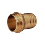 Slangpilaar Brons met buitendraad - 3/4''