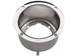 Verloopflens RVS voor Vetus HTP pompen, diepte 78 mm