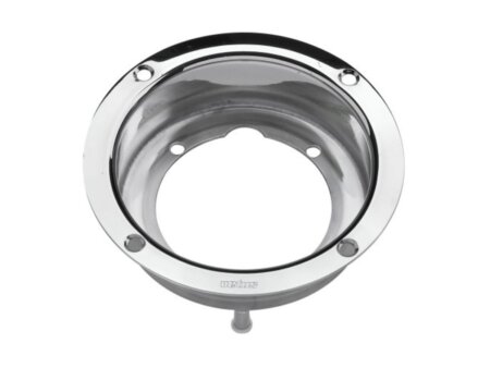 Verloopflens RVS voor Vetus HTP pompen, diepte 38 mm