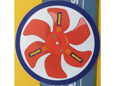 Sticker boegschroef symbool