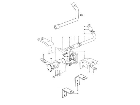 O-ring koelwaterpomp (23) M4