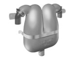 Gas- Waterafscheider 45 mm