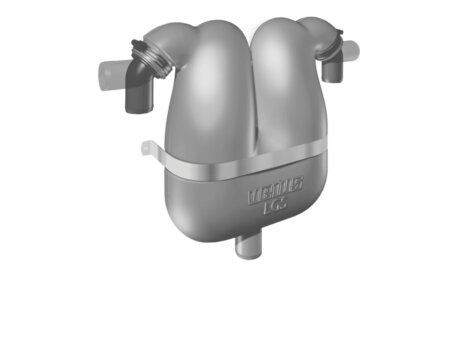 Gas- Waterafscheider 45 mm