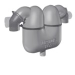 Gas- waterafscheider 75 mm