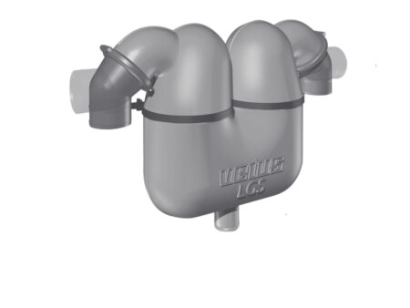 Gas- waterafscheider 75 mm