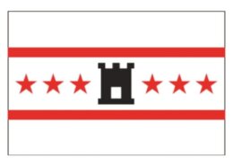 Provincievlag Drenthe 20 x 30 cm