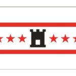 Provincievlag Drenthe 30 x 45 cm