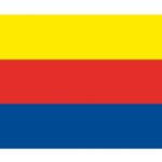 Provincievlag noord holland 30 x 45 cm