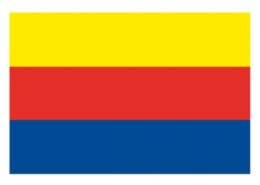 Provincievlag noord holland 30 x 45 cm