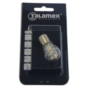 LED lamp BA15S 15 SMD WarmWit