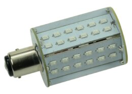 LED kogellamp Bay15D 2-kleuren