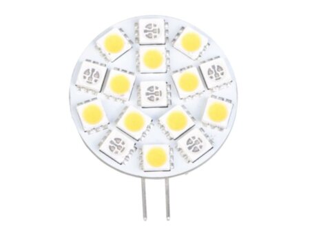 LED lamp G4 15/1.8W wit/rood