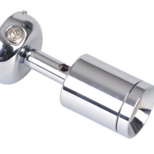 Leeslamp LED chroom recht