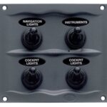 Schakelpaneel 4 schakelaars