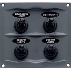 Schakelpaneel 4 schakelaars