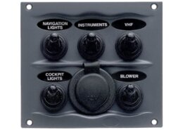 Schakelpaneel 5 schakelaars