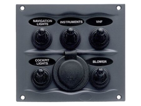 Schakelpaneel 5 schakelaars