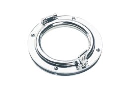 Ronde patrijspoort verchroomd, 100 mm
