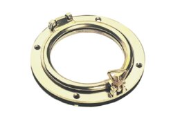 Ronde patrijspoort koper, 100 mm