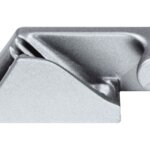 Cleat CL217 voor lijnen tot 6 mm, aluminium