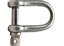 Gesmede RVS D-sluiting AISI-316 5 mm