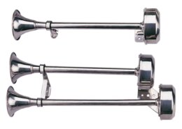 Hoorn RVS 12 volt dubbel